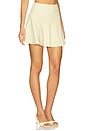 view 2 of 6 Adella Crepe Skirt in Pastel Yellow