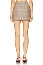 view 4 of 6 Kendra Plaid Skirt in Taupe Plaid