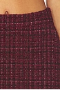view 6 of 6 Kendra Tweed Skirt in Malbec Multi