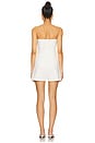 view 3 of 4 Carine Linen Romper in White
