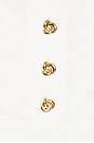 view 4 of 4 Carine Linen Romper in White