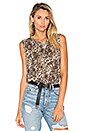 view 1 of 4 Julia Holes Tank in Leopard Print