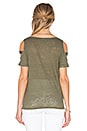 view 3 of 4 Kendall Holes Tee in Army Green