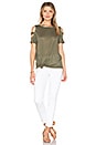 view 4 of 4 Kendall Holes Tee in Army Green