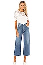 view 4 of 4 Gabriella Puff Top in White