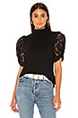 view 1 of 4 Alanna Lace Top in Black