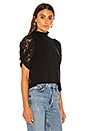 view 2 of 4 Alanna Lace Top in Black
