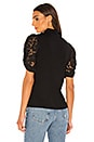 view 3 of 4 Alanna Lace Top in Black