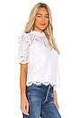 view 2 of 4 Regina Lace Blouse in Off White