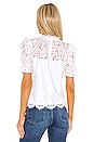 view 3 of 4 Regina Lace Blouse in Off White