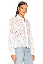 view 2 of 4 Jade Lace Blouse in White