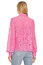 view 3 of 4 Jada Lace Blouse in Candy Pink