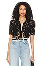view 1 of 4 Mina Lace Shirt in Black