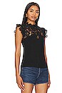 view 2 of 4 Willow Lace Combo Top in Black