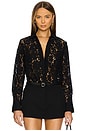 view 1 of 5 Marcello Lace Top in Black