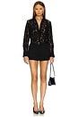 view 4 of 5 Marcello Lace Top in Black