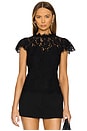 view 1 of 5 Ambrose Lace Top in Black