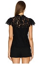 view 3 of 5 Ambrose Lace Top in Black