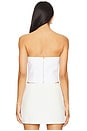 view 3 of 5 Arianna Lace Vestier in White