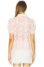 view 3 of 5 Mina Lace Shirt in Petal Pink