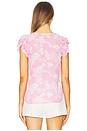 view 3 of 4 Sia Floral Blouse in Floral Bloom Pk Wht