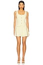 view 4 of 4 Beatriz Crepe Top in Pastel Yellow