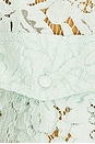 view 5 of 5 Mina Lace Shirt in Seafoam