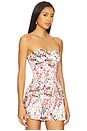 view 2 of 4 Quinn Floral Linen Vestier in Zesty Floral