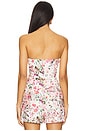 view 3 of 4 Quinn Floral Linen Vestier in Zesty Floral