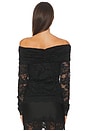 view 3 of 4 Romeo Lace Top in Black