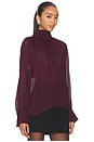 view 2 of 5 Noor Crystal Blouse in Cabernet