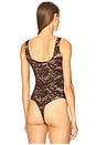 view 4 of 5 Gigi Lace Bodysuit in Brown & Beige