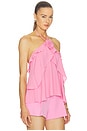 view 2 of 4 Carrie Halter Blouse in Pink Sorbet
