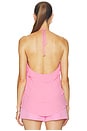view 3 of 4 Carrie Halter Blouse in Pink Sorbet
