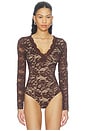 view 2 of 5 BODY ALESSIA  in Espresso & Beige