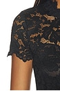 view 5 of 5 Giada Lace Top in Black