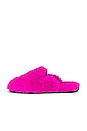 view 5 of 5 Lois Vegan Fur Slippers in Magenta