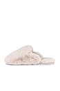 view 5 of 5 Lois Vegan Fur Slippers in Stone