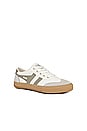 view 2 of 6 Badminton Sneaker in Off White, Feather Grey, & Gum