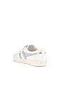 view 3 of 6 Coaster Flame Strap Sneaker in Off White & Silver