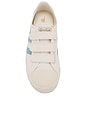 view 4 of 6 Coaster Strap Plimsolls in Off White & Powder Blue