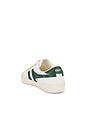 view 3 of 6 Tennis Mark Cox Sneaker in Green & White
