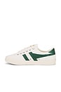 view 5 of 6 Tennis Mark Cox Sneaker in Green & White