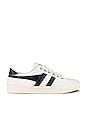 view 1 of 6 Tennis Mark Cox Sneaker in White & Navy