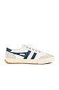 view 1 of 6 Badminton Sneaker in Off White & Baltic