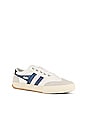 view 2 of 6 Badminton Sneaker in Off White & Baltic