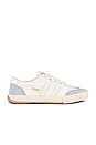 view 1 of 6 Badminton Volley Sneaker in Off White & Ice Blue