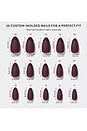 view 7 of 6 FAUX ONGLES MERLOT SHORT ALMOND in 