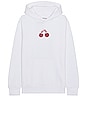 view 1 of 4 Cherry Bomb Hoodie in White