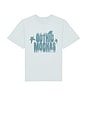 view 4 of 4 Star Power 2.0 Tee in LIGHT BLUE